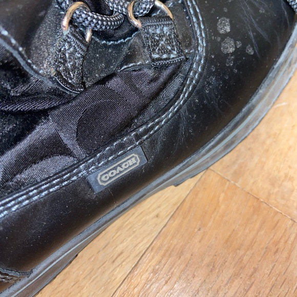 Coach Women's Black Winter Boots - Picture 6 of 9
